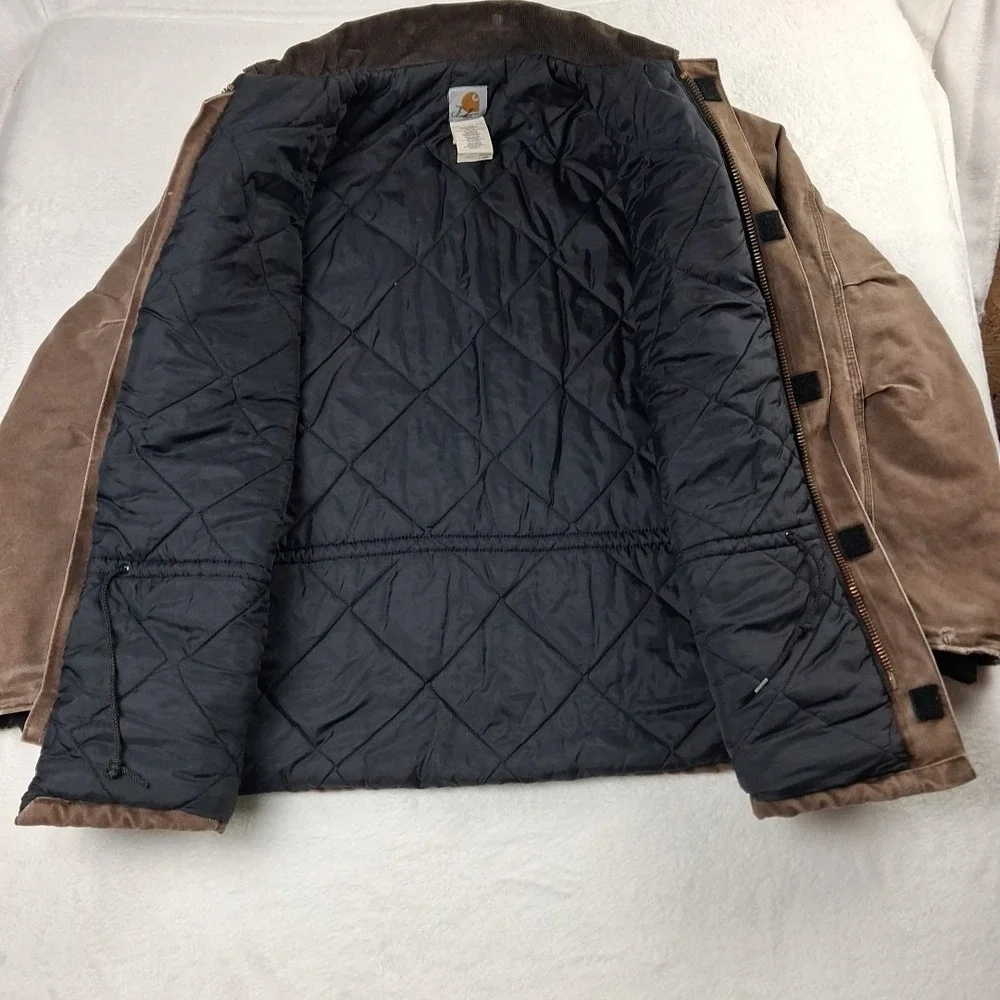 Vintage Carhartt C26 CHT Work Wear Arctic Insulated Chore Jacket Size‎ L